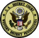 Logo Us District Court W Pa